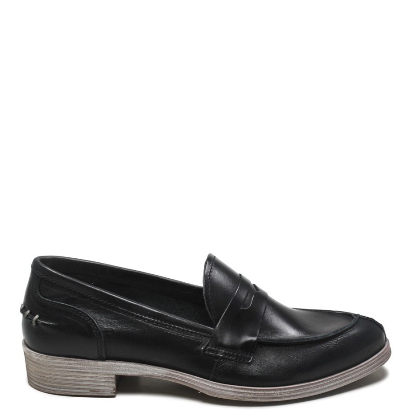 Loafers College '393' - Black