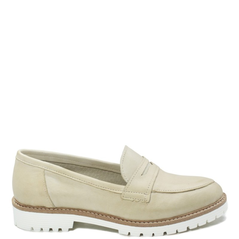 College Loafers "303" - Beige