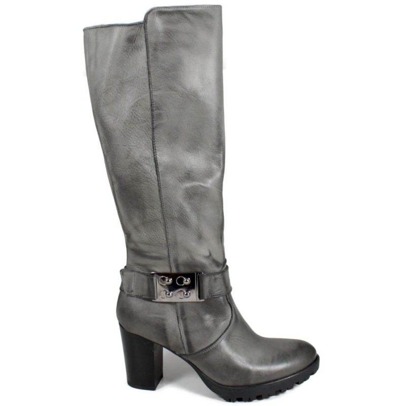 High Heel Boots 'GN21' - Gray