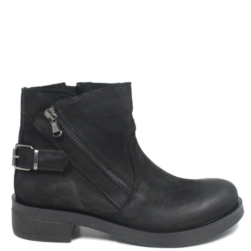 Low Women's Boots '091' - Black
