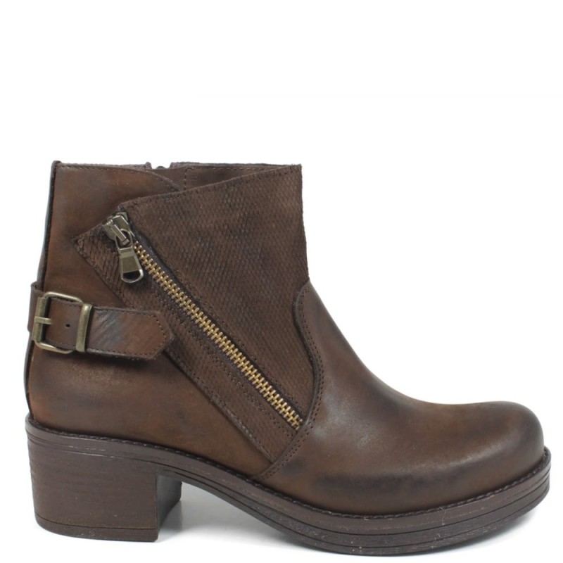 Low Women's Boots '091/A' - Brown