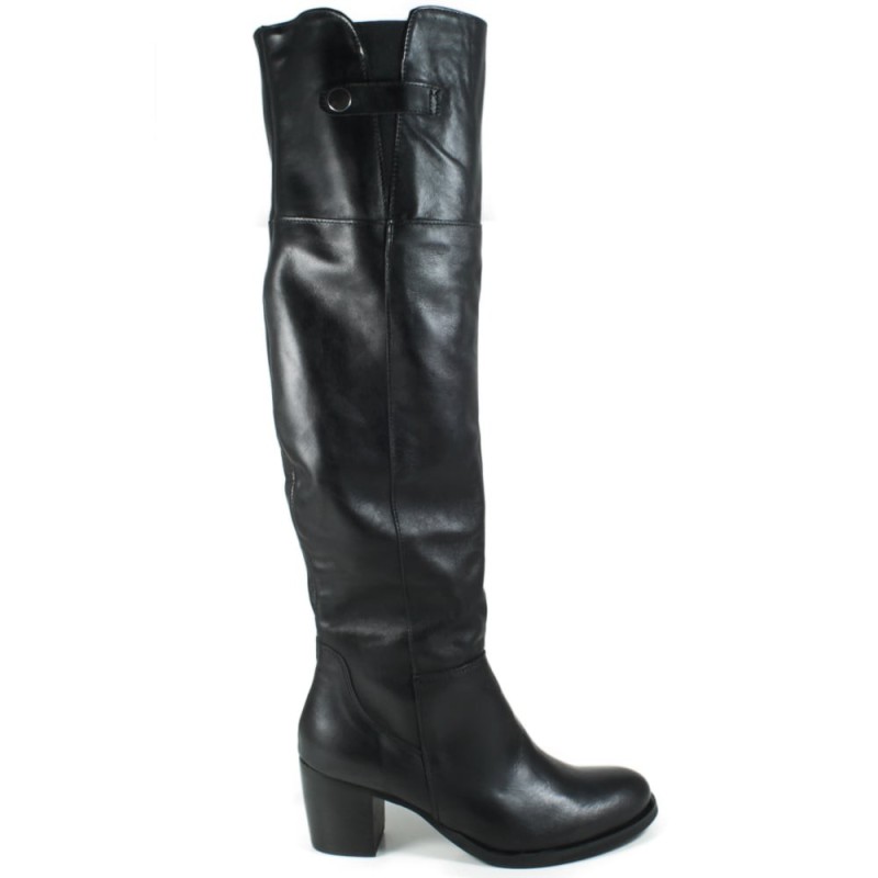 Cuissardes Boots with heel '5900' - Black
